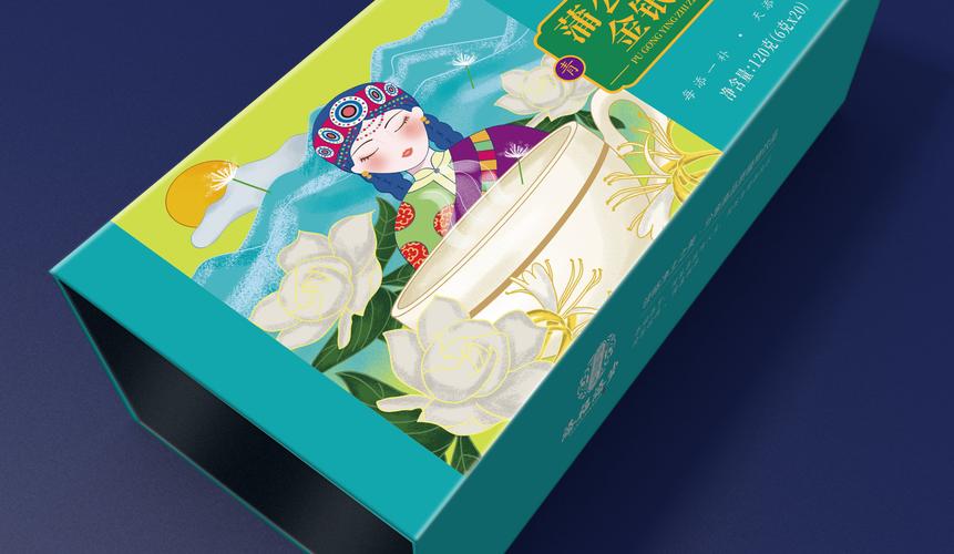 本草新语 养生代用茶的品牌包装设计美学