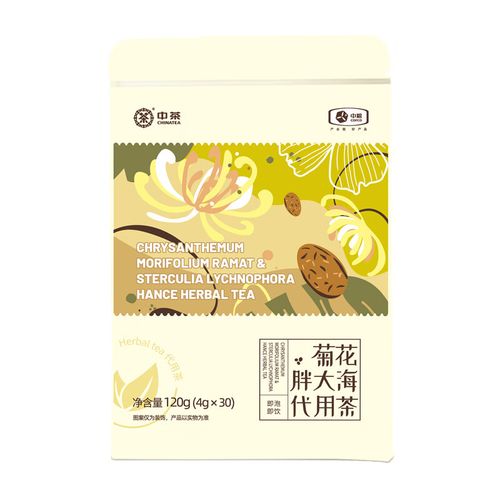 中茶菊花胖大海代用茶 清润之选，唤活每日舒畅